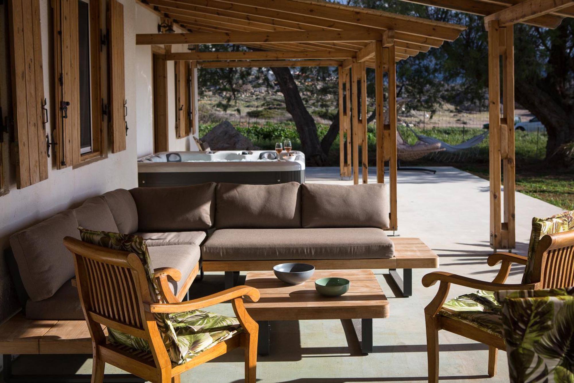 Mera Beachfront House - Фаласарна Екстер'єр фото